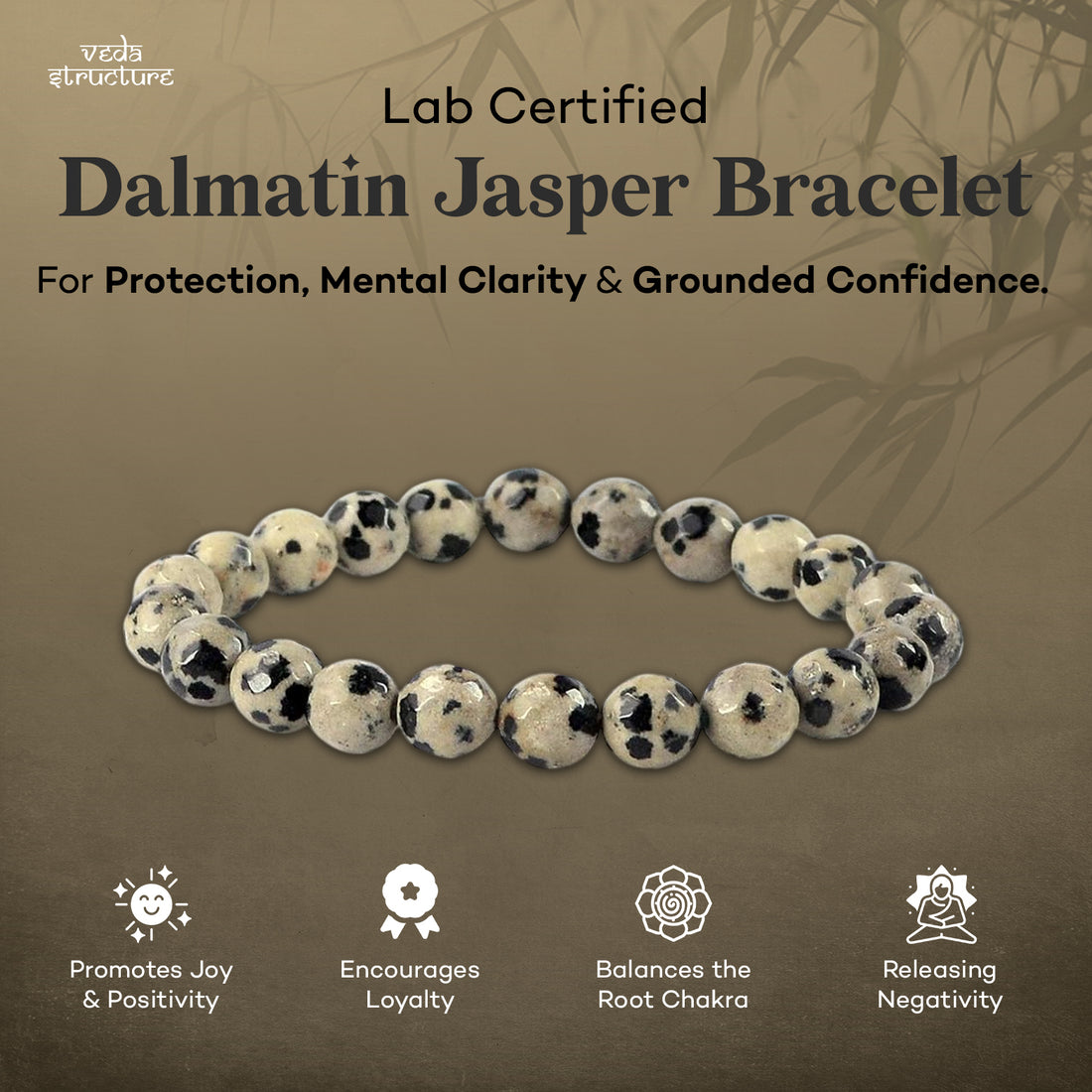 Dalmatian Jasper bracelet